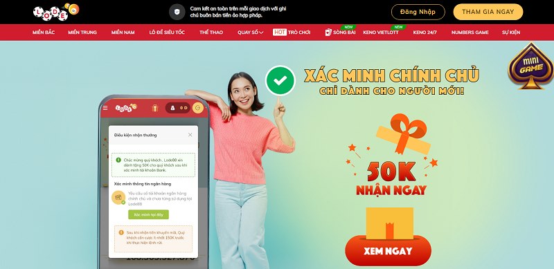 Đảm bảo điền đầy đủ các thông tin chính xác khi đăng ký
