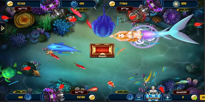 Bắn cá đại dương Lode88 - Chinh phục đại dương đầy màu sắc 2 Game bắn cá đại dương Lode88 với giao diện đồ họa sống động