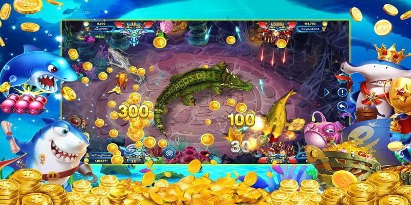 Đại dương dậy sóng Lode88 - Tựa game bắn cá đình đám 3 Game có phòng chơi phong phú, ấn tượng