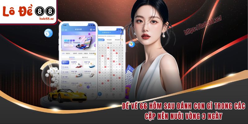 Đề về 66 hôm sau đánh con gì trong các cặp nên nuôi vòng 3 ngày